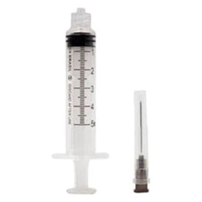 SERINGA 5ML C AG 25X7 LUER LOCK - MEDIX UND