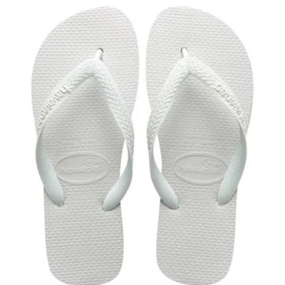 Sandalia havaiana top top branco 29/30