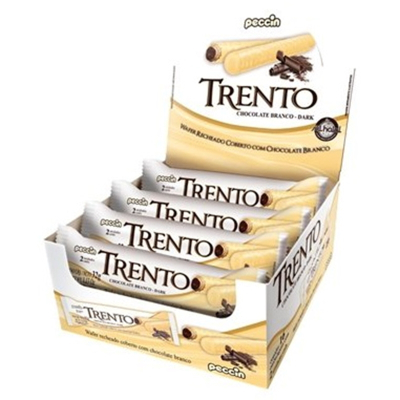 Chocolate trento 32g branco dark