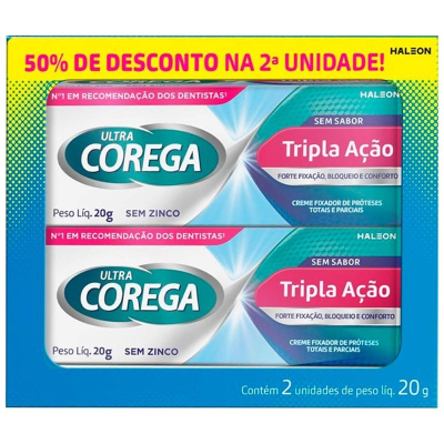 Kit corega ultra tripla prot 20g c/2un