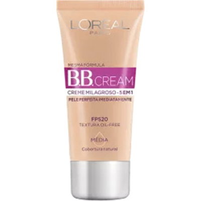 Bb cream loreal base fps 20 media 5x1 30ml