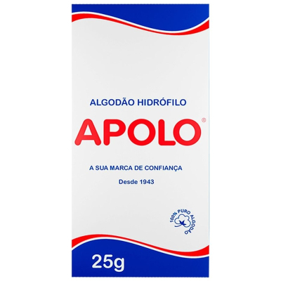 Algodao apolo 25g rolo