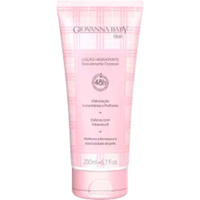 Hidratante giovanna baby rosa, giovanna baby rosa 200ml
