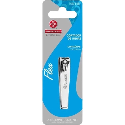 Cortador unha mundial 157 flex p, mundial flex c/ 1 unid