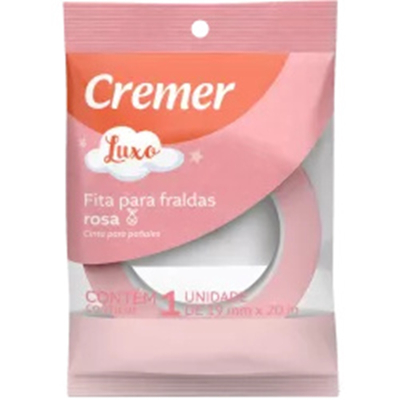 Fita desiva cremer c/1, fralda cremer rosa