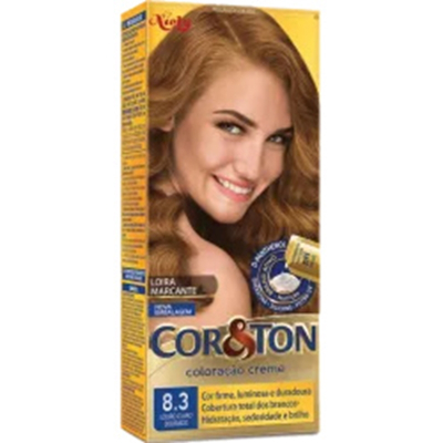 Tint. cor e ton 8.3 louro cla