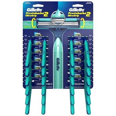 Apar. desc. prestobarba ultragrip 2 cabeca movel