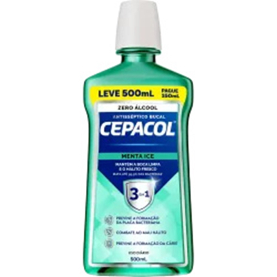 Cepacol menta ice l500 p350ml