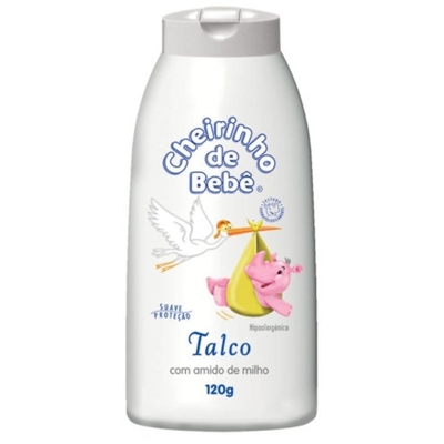 TALCO CHEIRINHO DE BEBE 120G