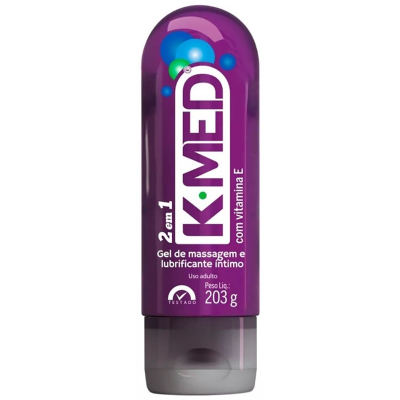 K-med2 em 1 roxo, gel lubrificante joy 2em1 200ml
