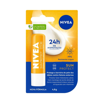 Protetor solar labial nivea 4,8g fps30