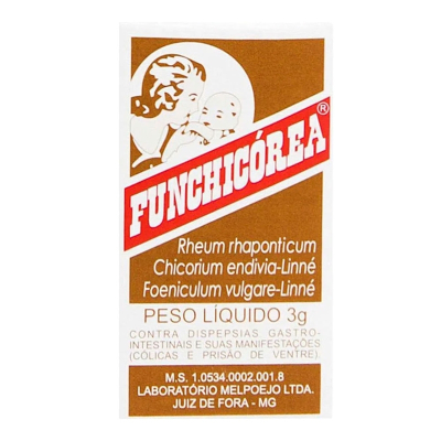 Funchicorea po fr c/ 3 gr po, po fr 3g
