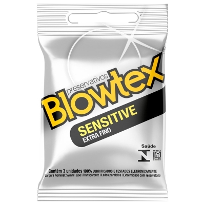 PRESERVATIVO BLOWTEX SENSITIVE 3 UN