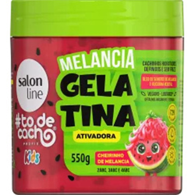 Gelatina ativadora todecacho 550g kids cheirinho de melancia 32448
