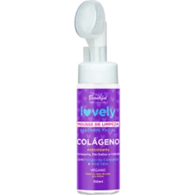 Sab. facial face beaut 150ml lovely mousse colageno *