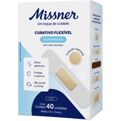 Curativo missner 40un transp