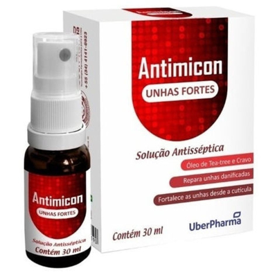 Antimicon sol. antissep. spray 30ml unhas fortes