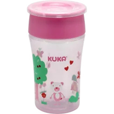 Copo kuka 360 200ml rosa 6192 un.