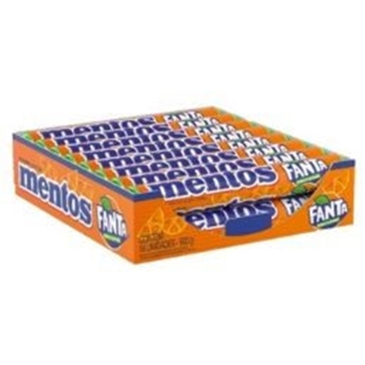 Drops mentos 37,5g mastigavel fanta