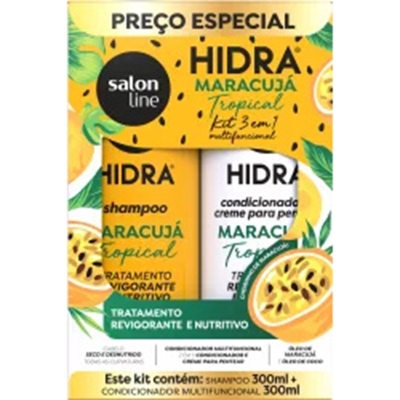 Sh. salon line 300ml hidra maracuja+cond 300ml *