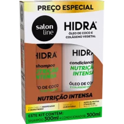 Sh. salon line 300ml hidra coco+cond 300ml