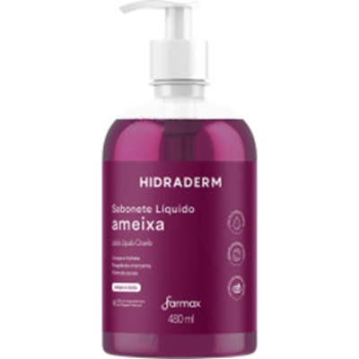 SABONETE LIQUIDO HIDRADERM AMEIXA 480ML
