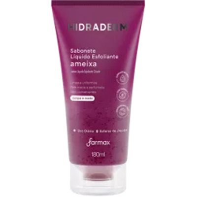 Sab. esfoliante hidraderm 180ml ameixa 