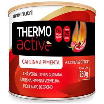 Thermo active 250g sabor frutas citricas-maxinutri