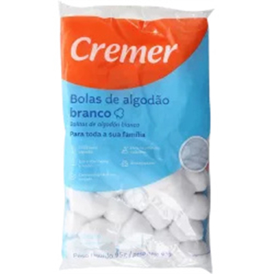 Algodao bolas cremer 95gr