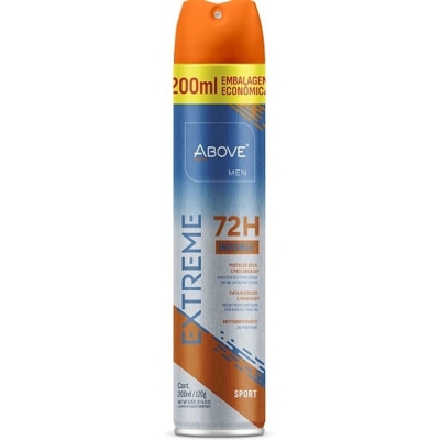 DESODORANTE ABOVE AERO 200ML EXTREME SPORT 