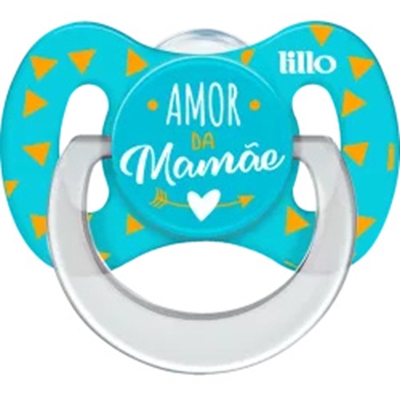 CHUPETA LILLO FUNNY AMOR 627121 N.1 OR SL AZUL