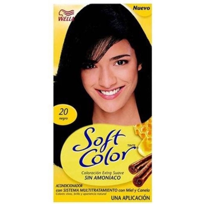 Tint. soft color 20 preto