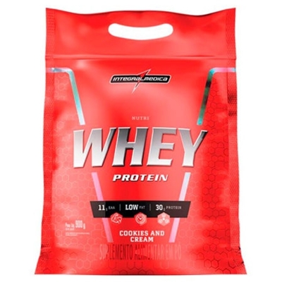 Nutri whey protein integralmedica cookies pc 900g