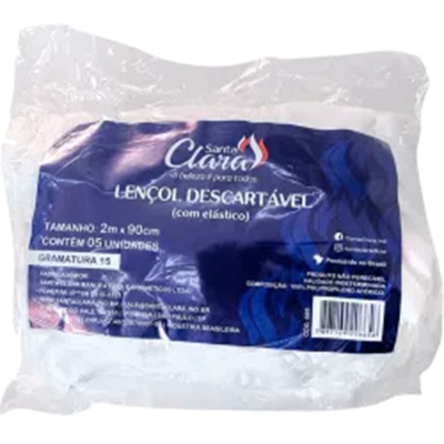 Lencol desc. c/elastico pcte
