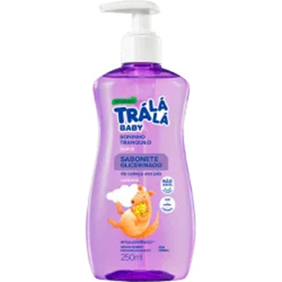 Sab. liq. tralala 250ml bab suave pump