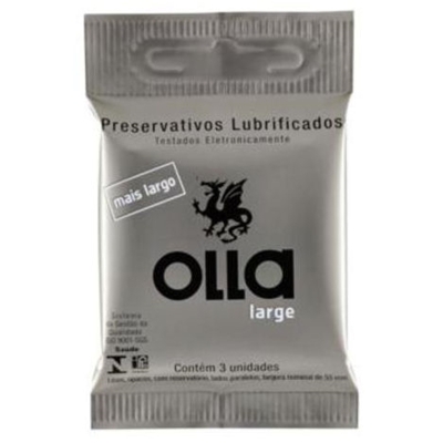 PRESERVATIVO OLLA LARGE COM 3 MAIS LA