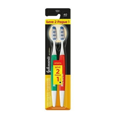 ESCOVA DENTAL JOHNSON REACHUPETA ACESS 40 MD LEVE2P1, DENTAL JOHNSON REACHUPETA ACCESS MDGR L2P1 50011
