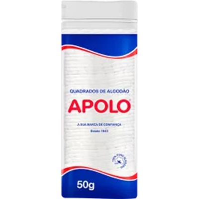 ALGODAO APOLO 50G QUADRADO ZIPLOCK
