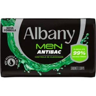 Sab. albany suave 85g verde homem