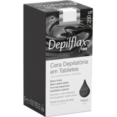 CERA DEP. DEPILFLAX 250G QUENTE NEGRA 