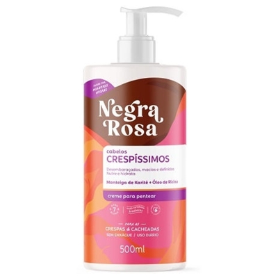 Negra rosa cr pentear crespissimo 500ml