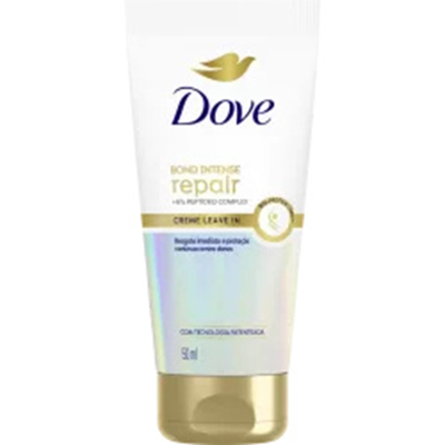 Cr. leave-in dove 50ml bond intense repair cond *