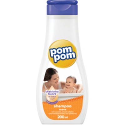 Sh. pompom suave 200ml