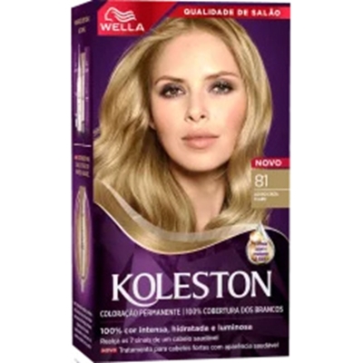 Tint. koleston 81 louro cinza