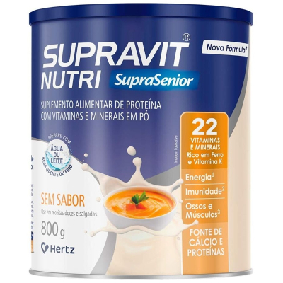 Supravit nutri sem sabor 1x800g
