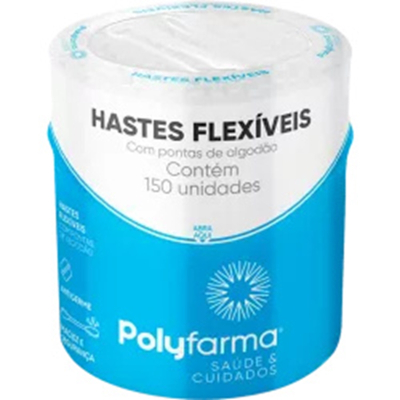 Hastes flexivel polyfarma 150un pote