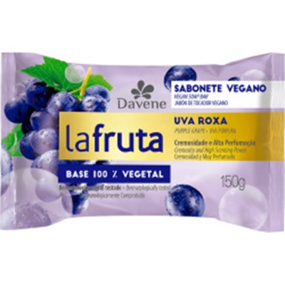 SABONETE LA FRUTA 150G UVA ROXA UN