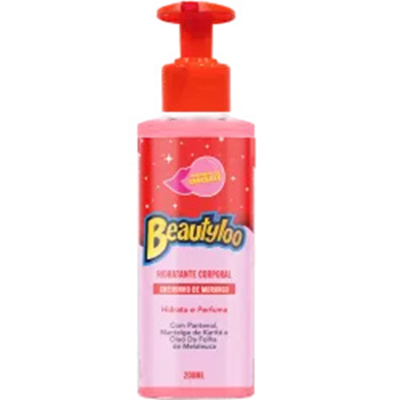 Hidratante face beaut 200ml beautyloo morango *