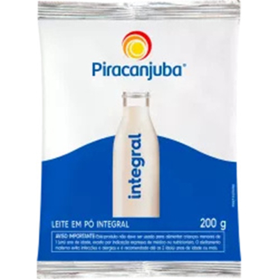 Leite po piracanjuba 200g integral