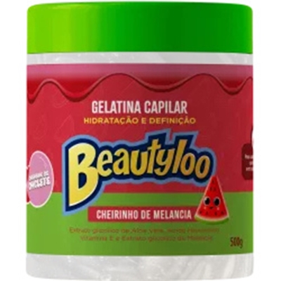 GELATINA FACE BEAUT 500G BEAUTYLOO MELANCIA 